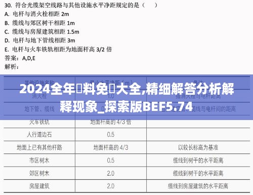 2024全年資料免費大全,精細(xì)解答分析解釋現(xiàn)象_探索版BEF5.74