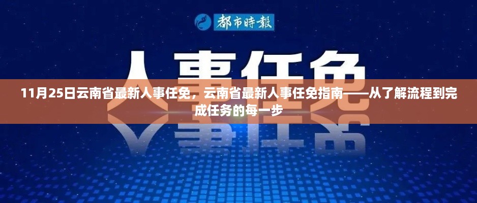 云南省最新人事任免詳解，從流程指南到任務完成每一步的指引