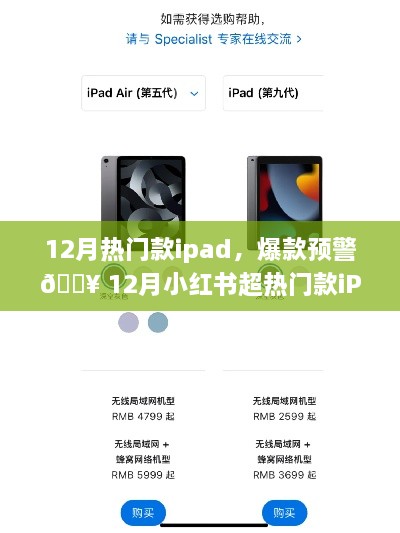 12月小紅書超熱門款iPad選購指南，爆款預(yù)警??