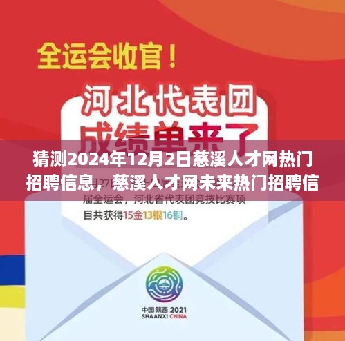 猜測2024年12月2日慈溪人才網(wǎng)熱門招聘信息，慈溪人才網(wǎng)未來熱門招聘信息預測，深度解析與用戶體驗評測