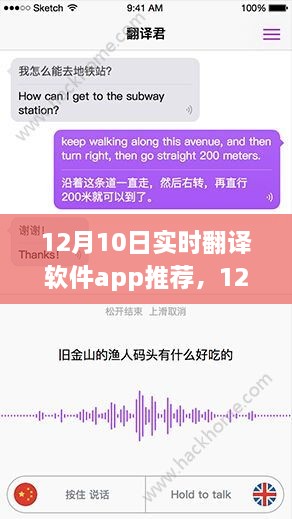 最新熱門(mén)實(shí)時(shí)翻譯軟件App推薦與深度分析（12月10日版）