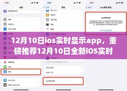 重磅推薦，全新iOS實(shí)時(shí)顯示App，智能生活助手高效便捷上線