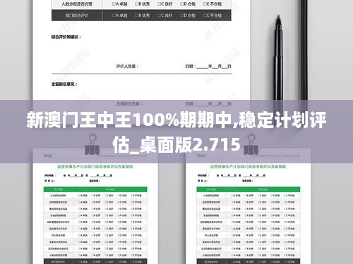 新澳門王中王100%期期中,穩(wěn)定計劃評估_桌面版2.715