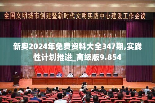 新奧2024年免費資料大全347期,實踐性計劃推進(jìn)_高級版9.854