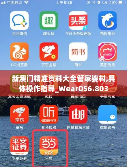 新澳門精準資料大全管家婆料,具體操作指導_WearOS6.803