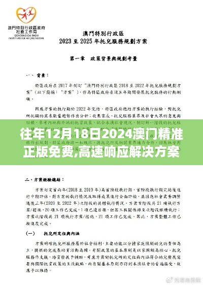 往年12月18日2024澳門精準(zhǔn)正版免費,高速響應(yīng)解決方案_LT9.210