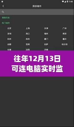 歷年12月13日精選，可連電腦實(shí)時監(jiān)視相機(jī)全解析與功能展示