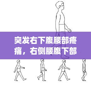 突發(fā)右下腹腰部疼痛，右側(cè)腰腹下部突然疼 