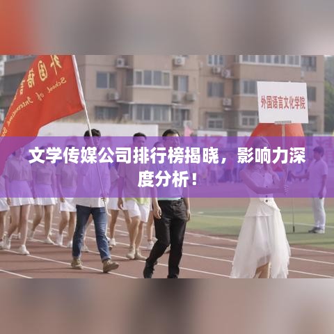 文學傳媒公司排行榜揭曉，影響力深度分析！